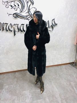 ШУБА ИЗ НОРКИ FUR FASHION INDUSTRY (NNM24594^)