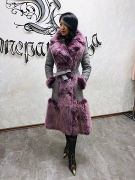 ДУБЛЕНКА ЖЕН CARNELLI (BK 016.017^)